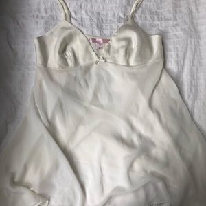 Victoria’s Secret white babydoll nightgown